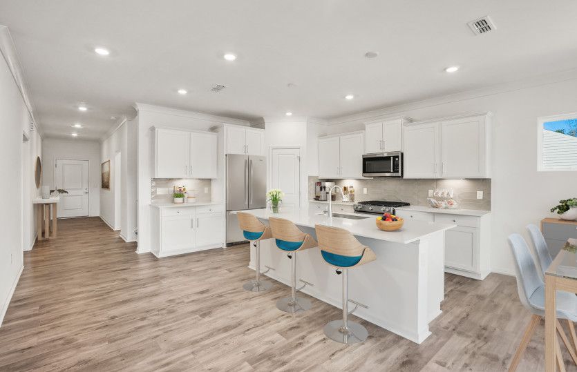 Open Kitchen with an Island