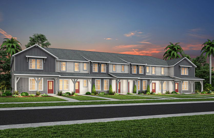 New construction townhome - Dahlia Exterior