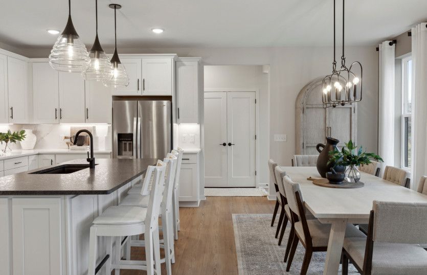 A kitchen designed for cooking, gathering, and living.