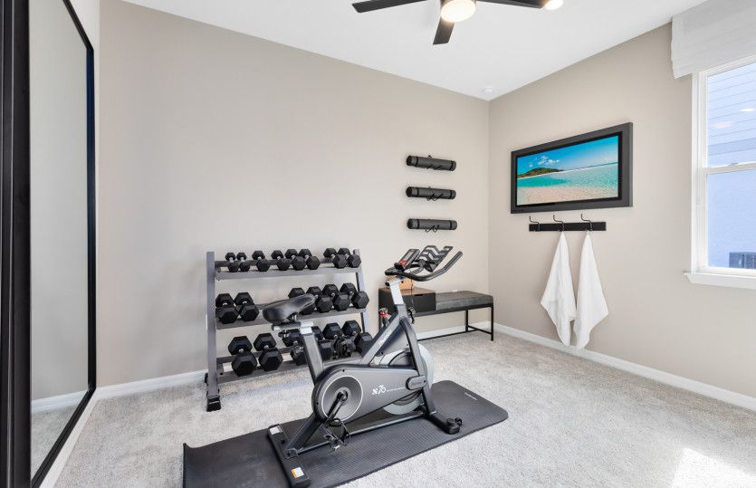 More Gym Space Built In