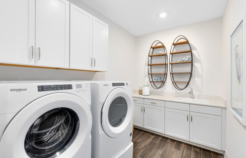 Spacious Laundry Room