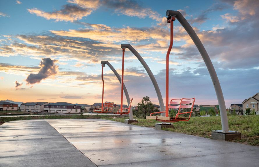 Ski Chair swings