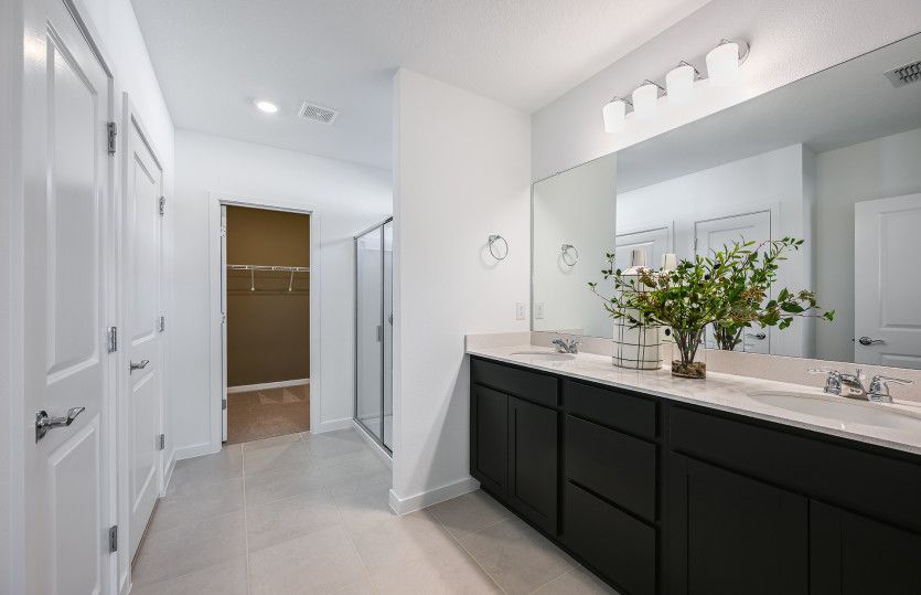 Owner's Bath with Dual Sinks