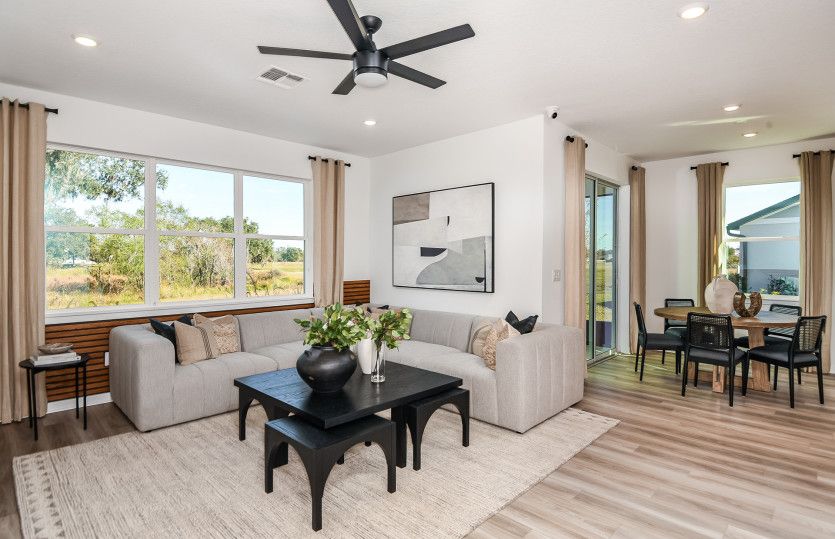 Spacious Gathering Room with Natural Light