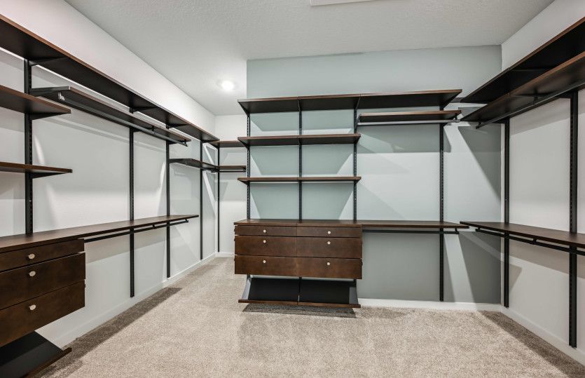 Oversized Walk-In Closet