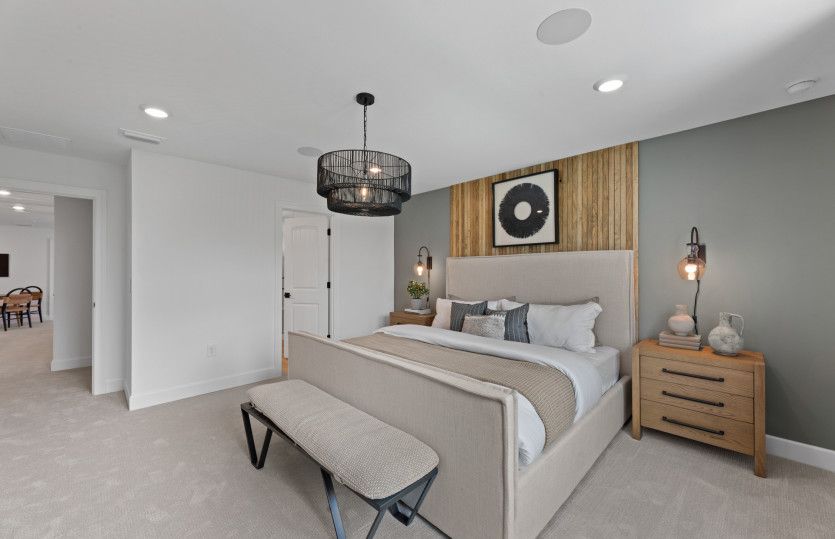 Spacious upstairs owner's suite