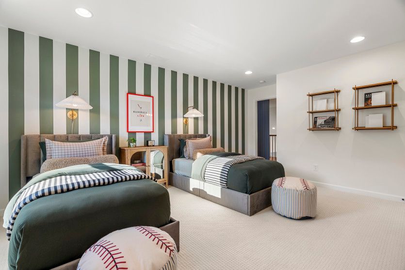 Spacious Second Floor Bedrooms