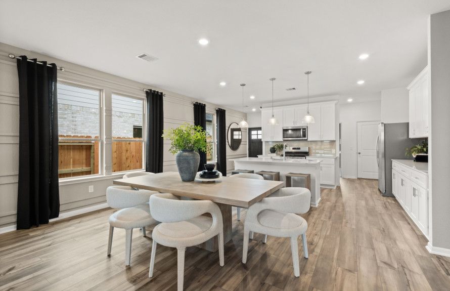 Open Concept Dining Area