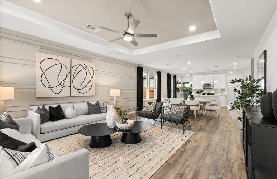 Spacious Living Room