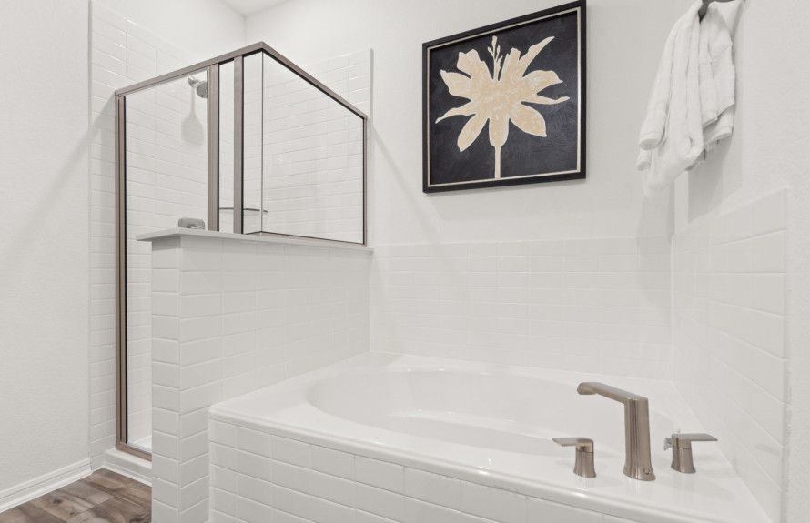 Owners Separate Tub & Shower