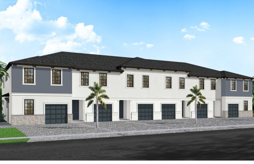 Townhome 6-Unit Exterior