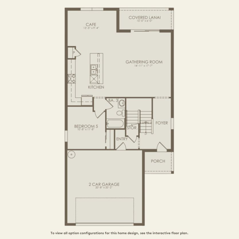 First Floor 5 br / 3 ba