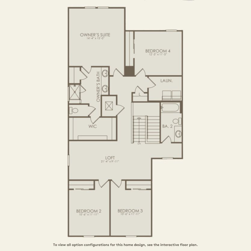 Second Floor 5 br / 3 ba