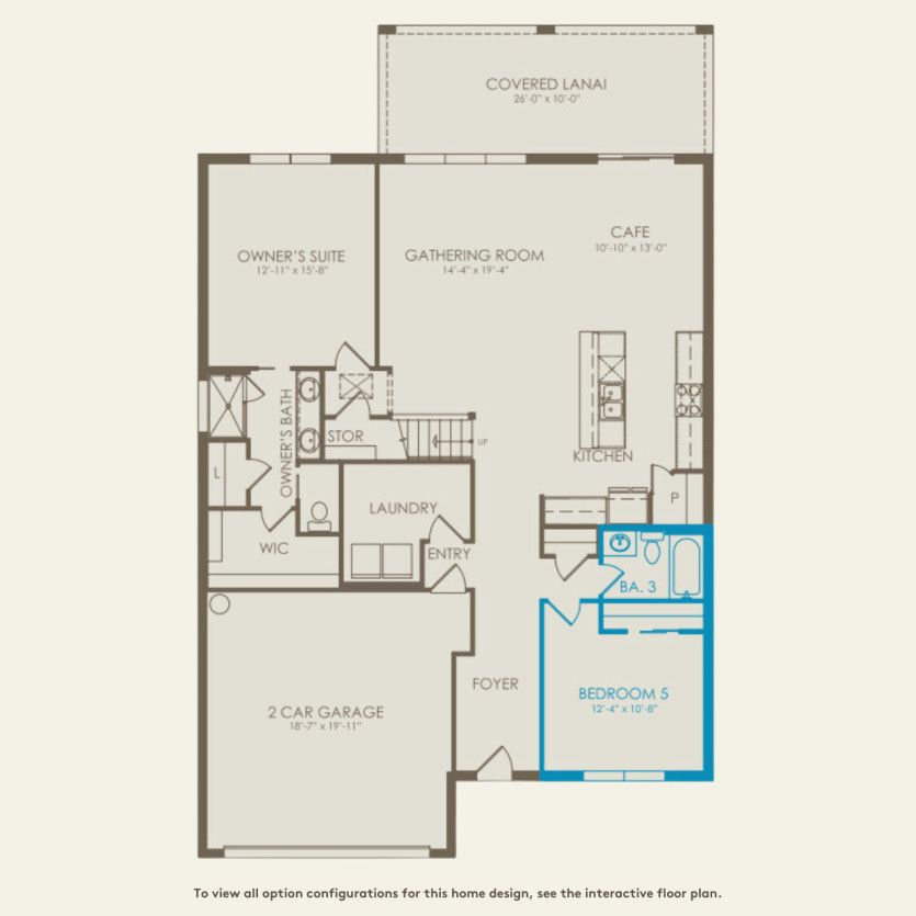 First Floor 5 br / 4 ba