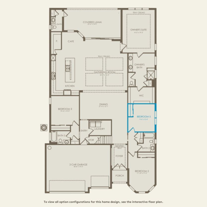First Floor 5 br / 4.5 ba