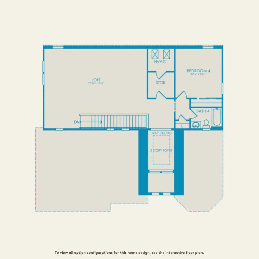Second Floor 5 br / 4.5 ba