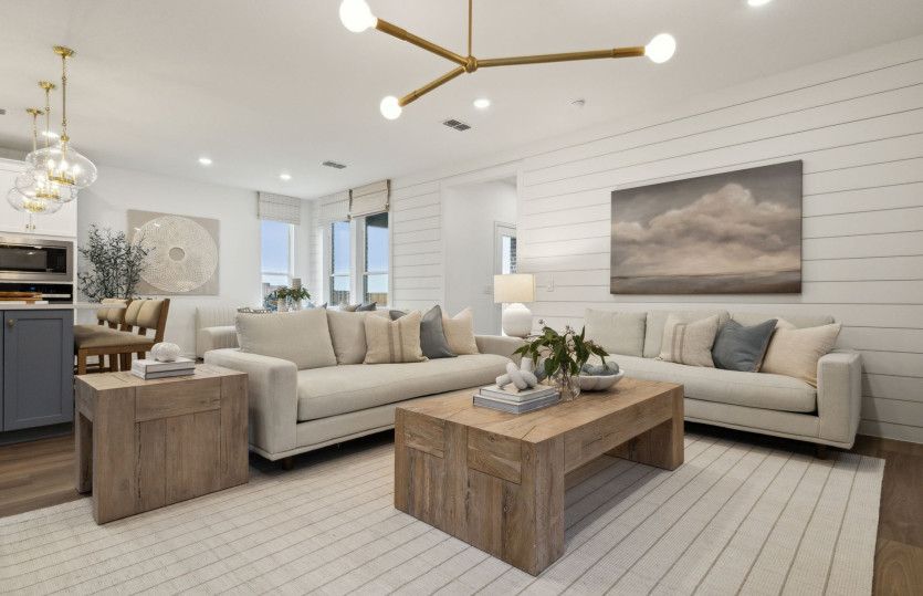 Spacious gathering room