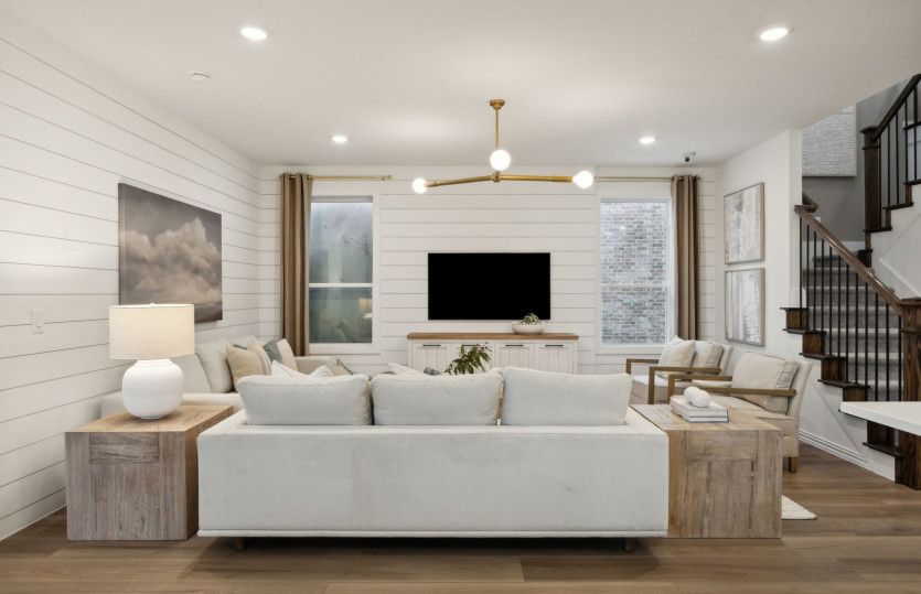 Spacious gathering room
