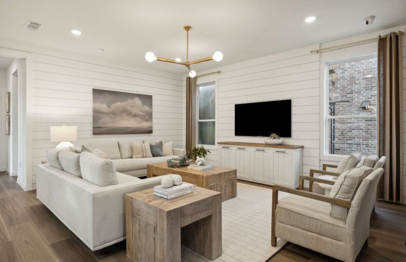 Spacious gathering room