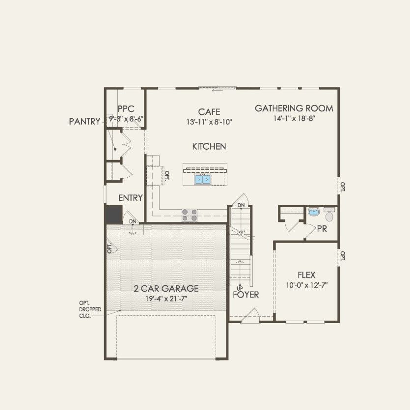 First Floor 3 br / 2.5 ba