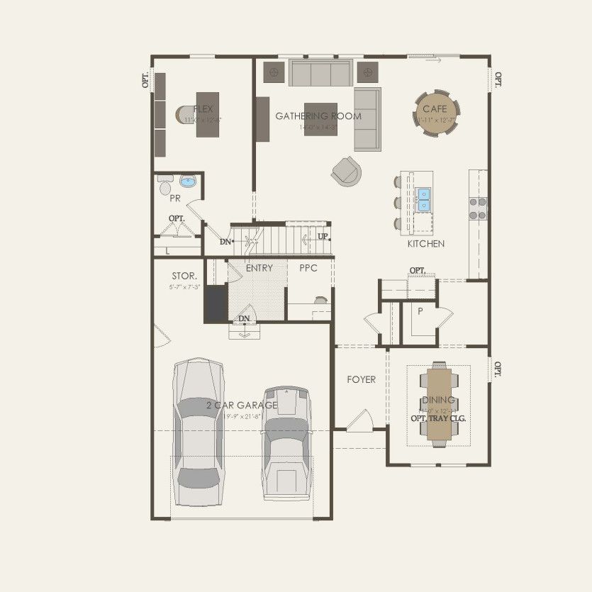 First Floor 4 br / 2.5 ba