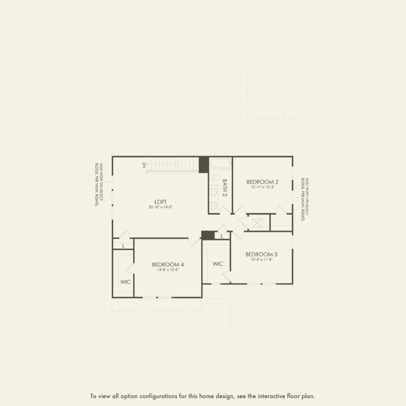 Second Floor 4 br / 2.5 ba