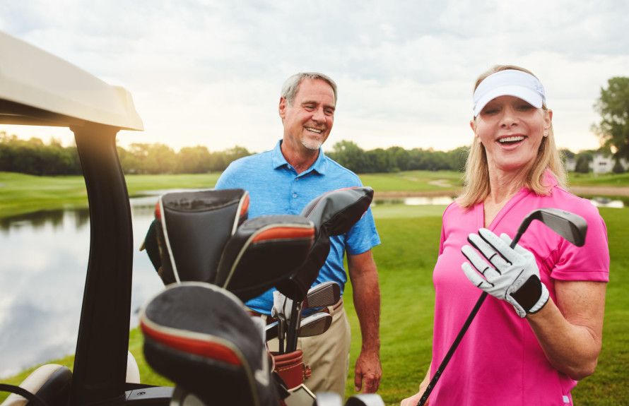 Play at River Hall Golf Course