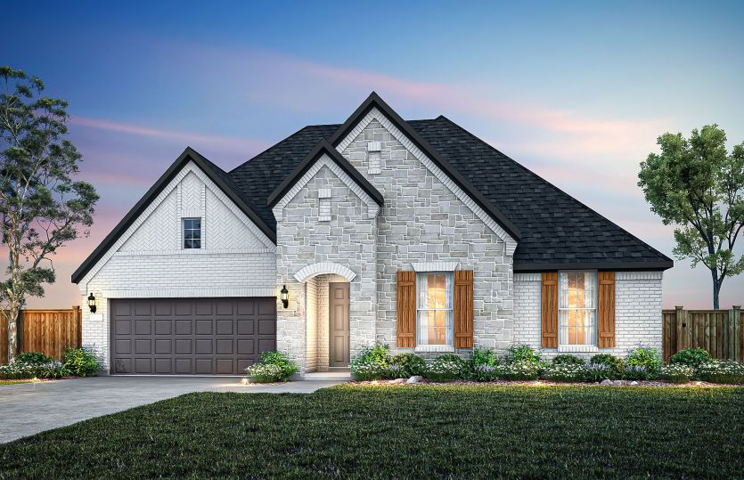 Painted Brick Home Exterior FC202