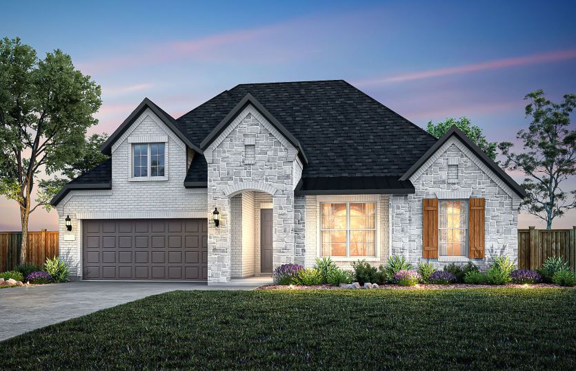 Painted Brick Home Exterior FC201