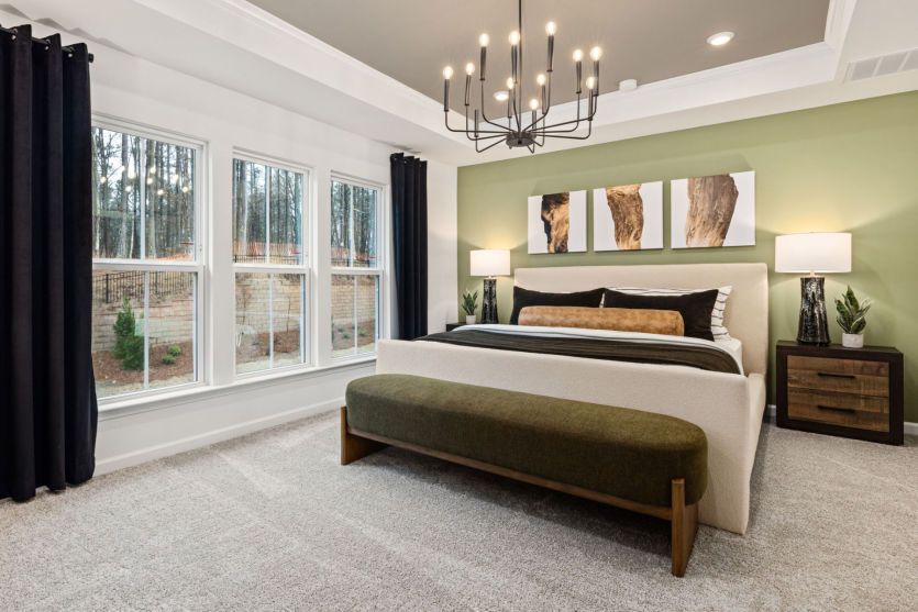 Owner's Suite with Tray Ceiling