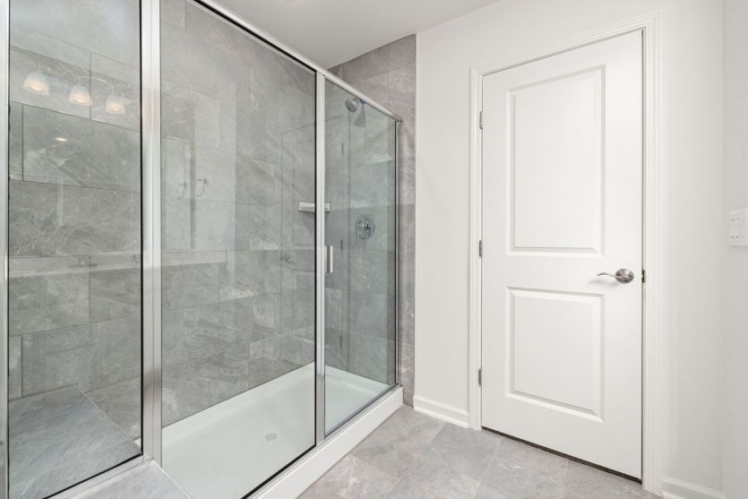 Owners Bath with Glass Shower
