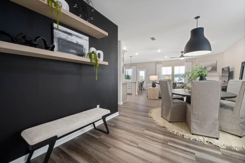 Entryway Welcomes you Home to Luxury - Model Representation