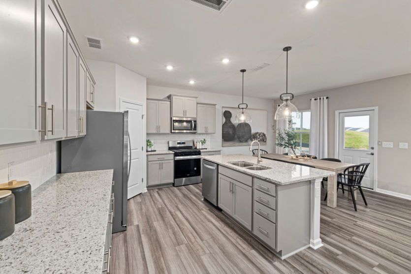 Kitchen is functional with Ample Storage - Model Representation