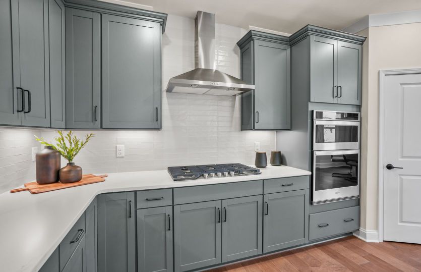 Open Kitchen with Large Island