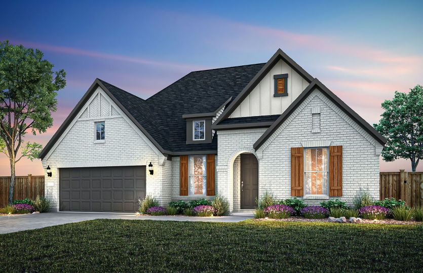 Painted Brick Home Exterior FC202