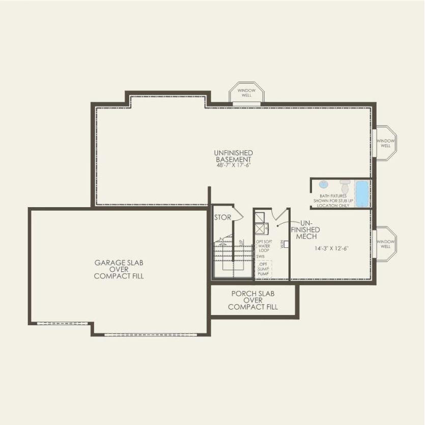 Basement 4 br / 3 ba