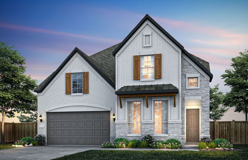 Painted Brick Home Exterior FC202