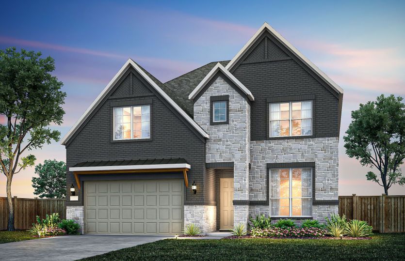 Painted Brick Home Exterior FC201