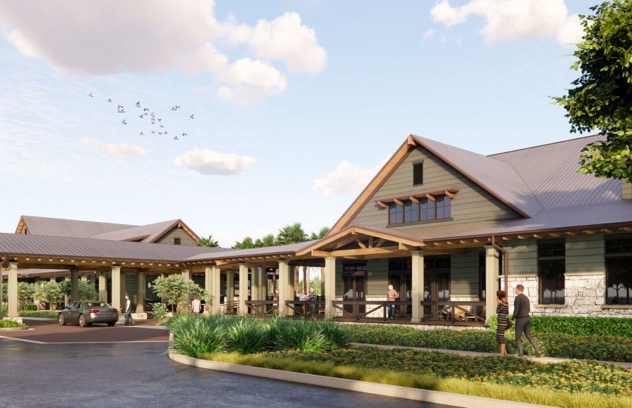 The Landing Rendering