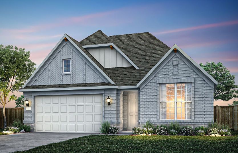 Painted Brick Home Exterior FC201