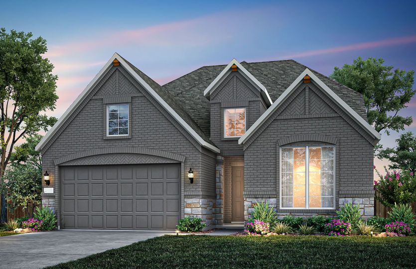Painted Brick Home Exterior FC202