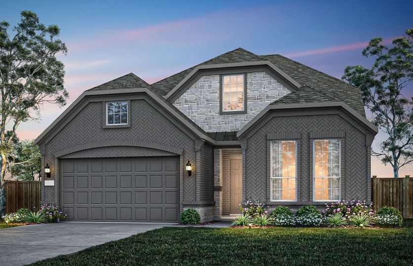Painted Brick Home Exterior LS201