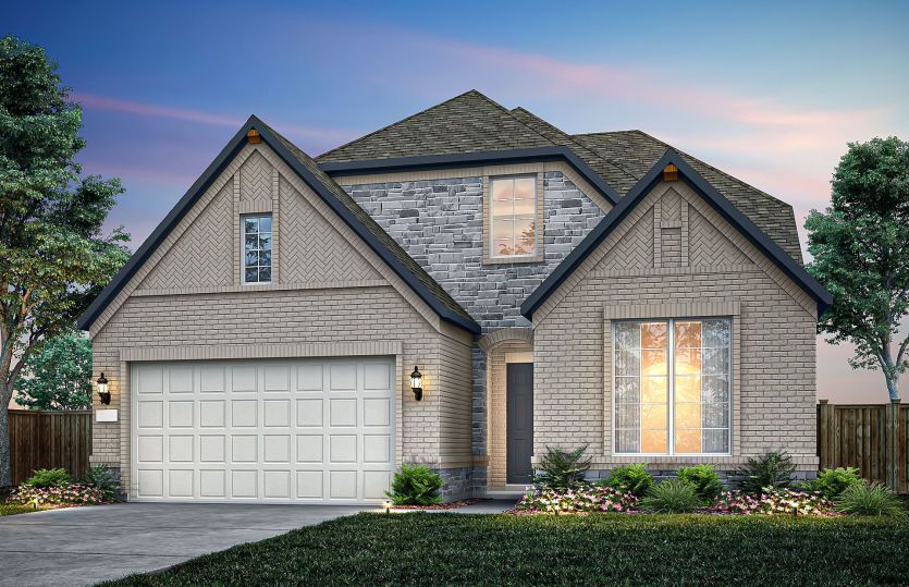 Painted Brick Home Exterior FC201