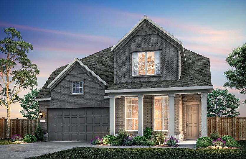 Painted Brick Home Exterior LS201