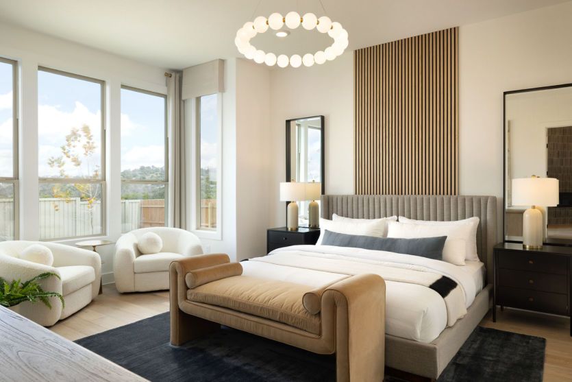 Owner's Suite with Bay Windows