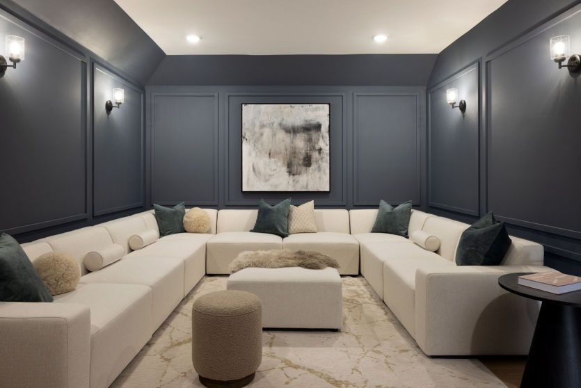 Private Upstairs Media Room