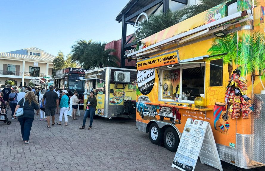 Food Trucks Steps Away