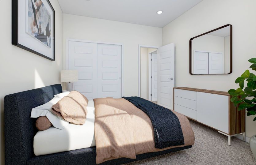 Plan 3 Secondary Bedroom