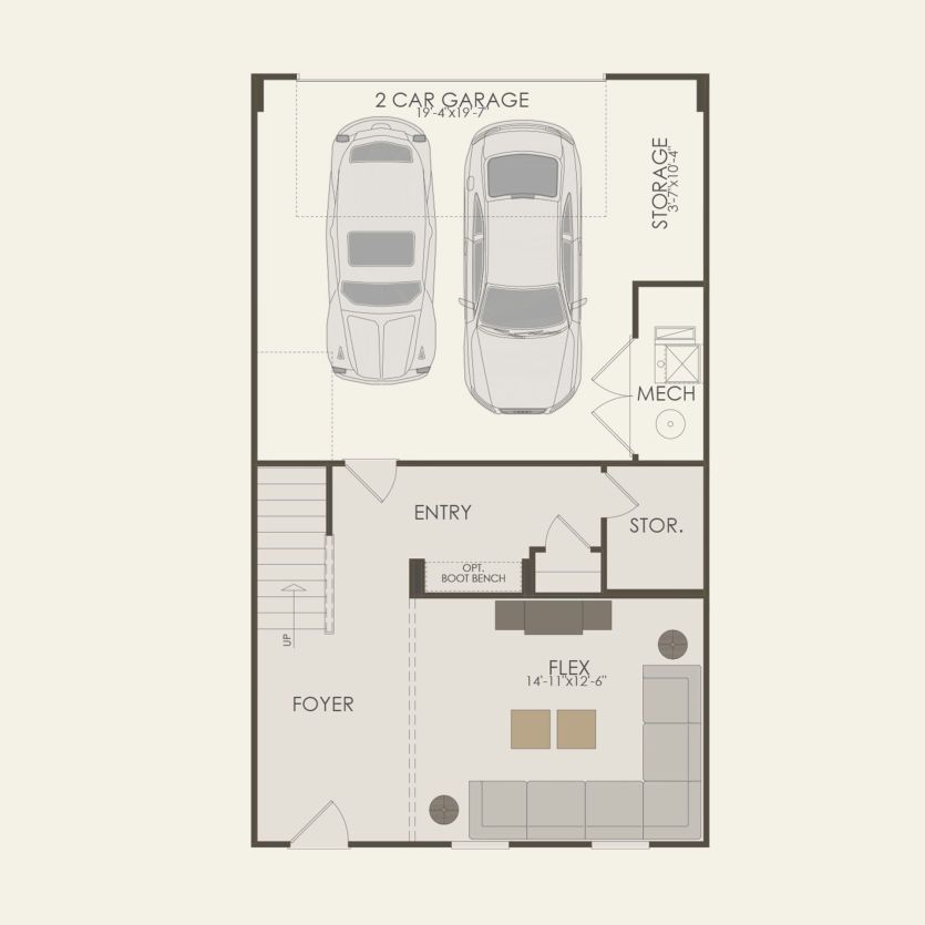 First Floor 3 br / 2.5 ba