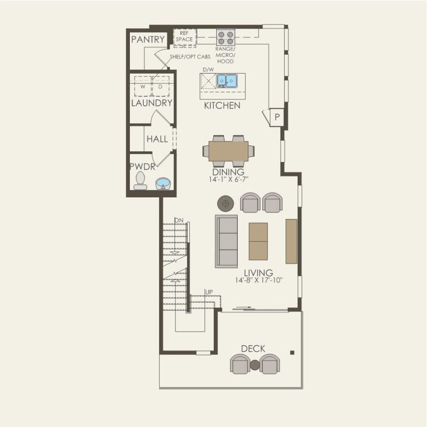 Second Floor 4 br / 3.5 ba